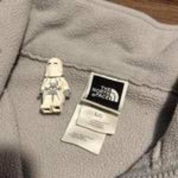 The North Face Fleece Light Grey Size Large - Picture 6 of 7